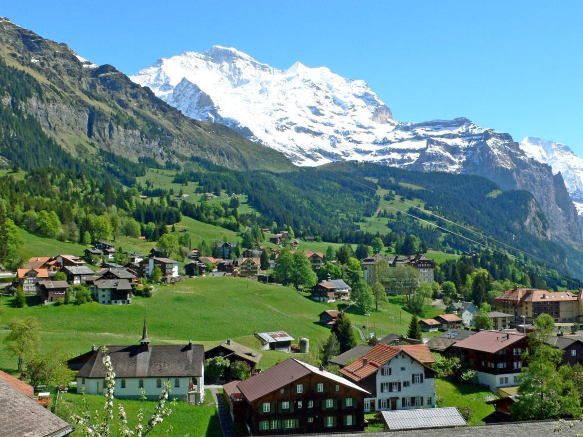 Apartment Plein Soleil By Interhome Wengen Esterno foto